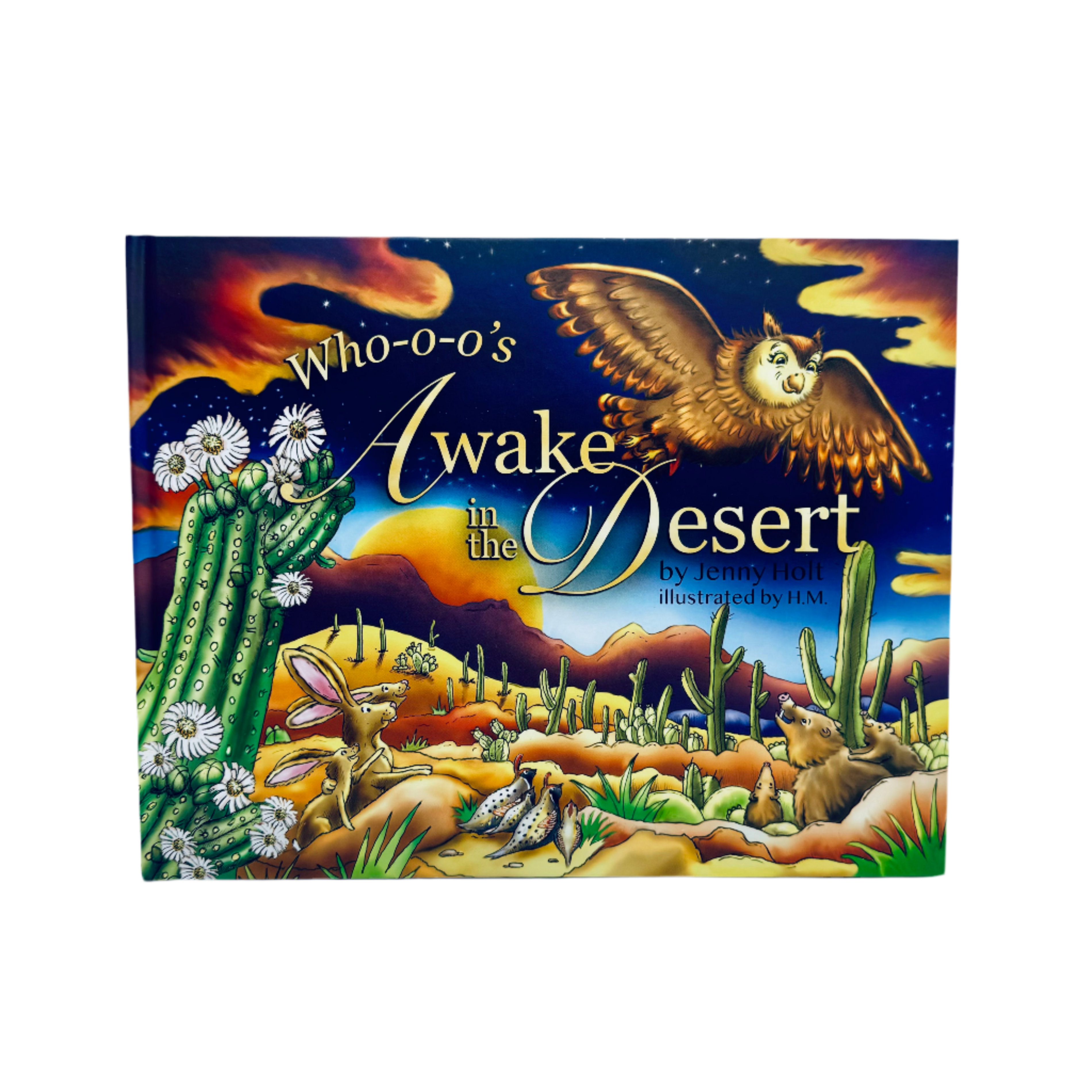 Book - Whooos Awake In The Desert - Zion Natl Park Forever Project