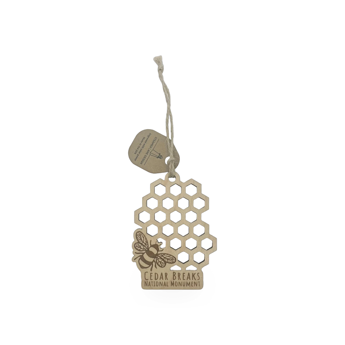 Ornament - Honeycomb & Bee CEBR