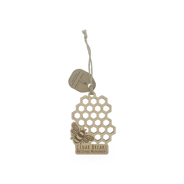Ornament - Honeycomb & Bee CEBR