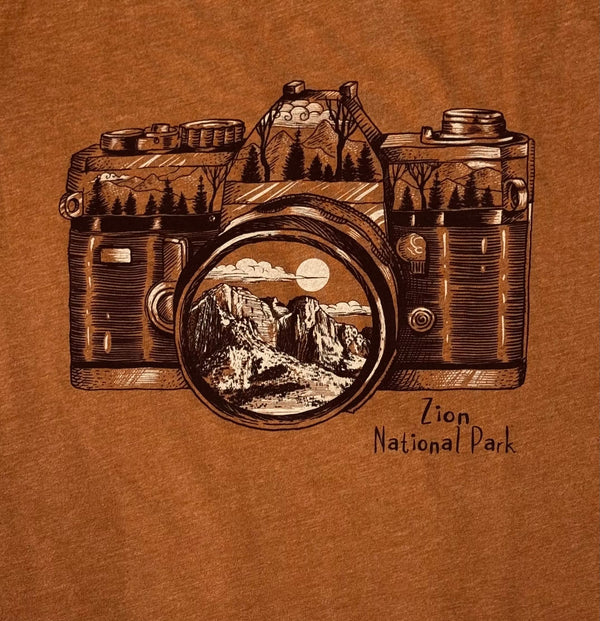 Tshirt - Click Zion - Zion Natl Park Forever Project