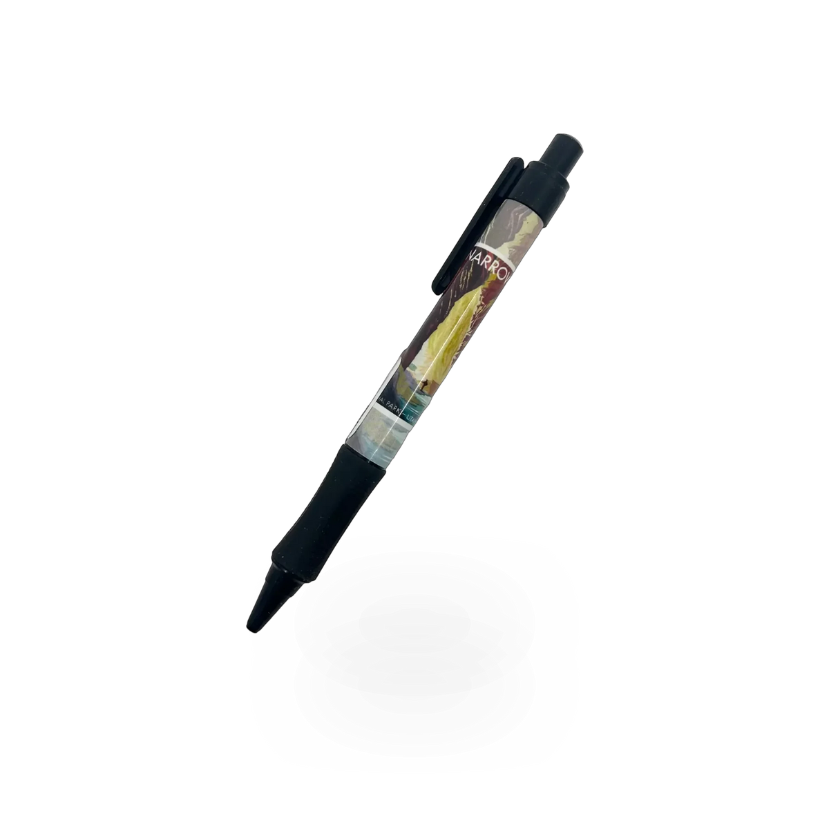 Impact Photographics Retro Ranger theme pen with colorful design and sleek metal body, ideal for writing and collecting.