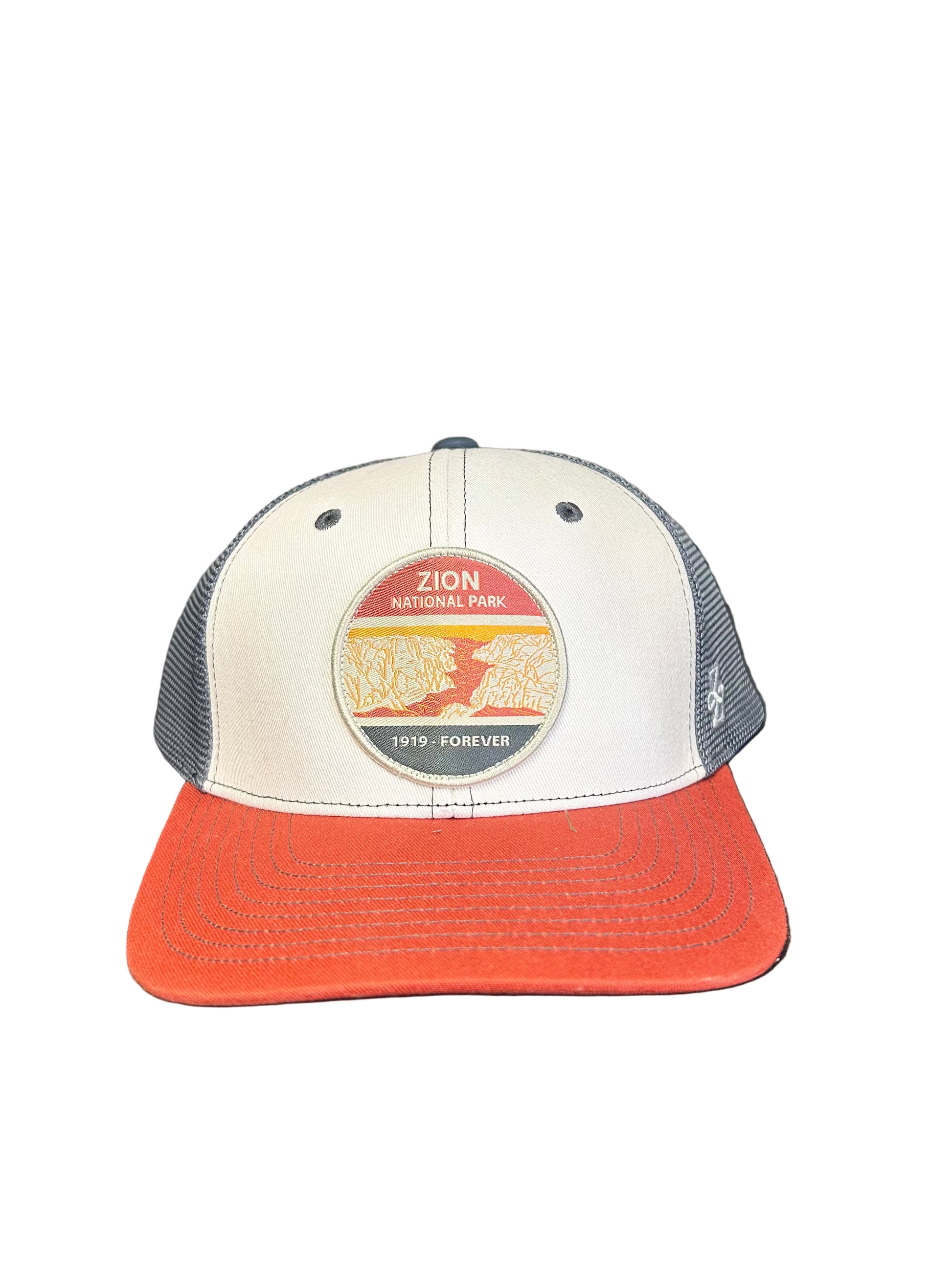 Hat - Custom Vintage Circle - Zion Natl Park Forever Project