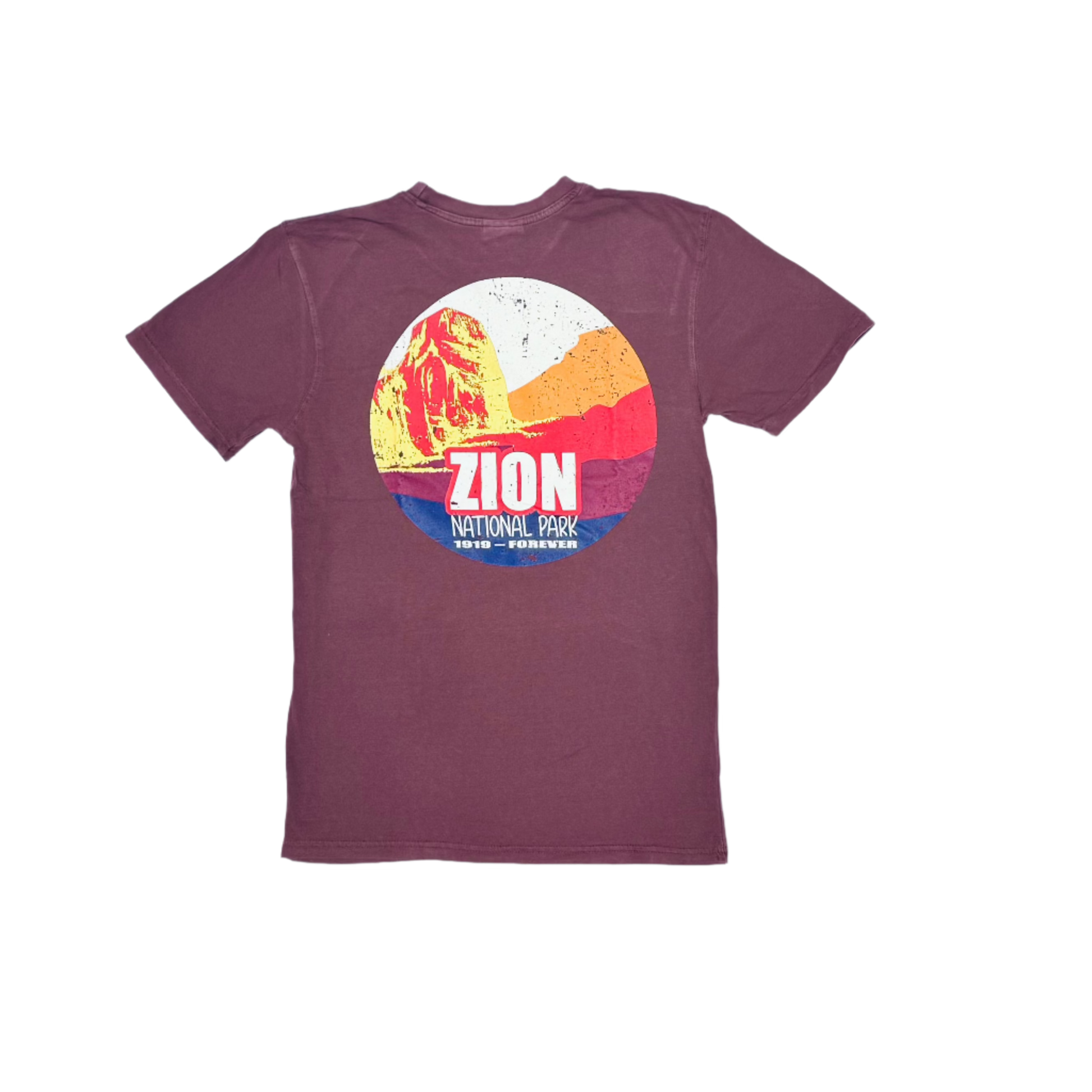 Tshirt - Zion Circle Colors GWT - Zion Natl Park Forever Project