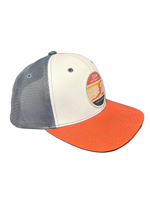 Hat - Custom Vintage Circle - Zion Natl Park Forever Project