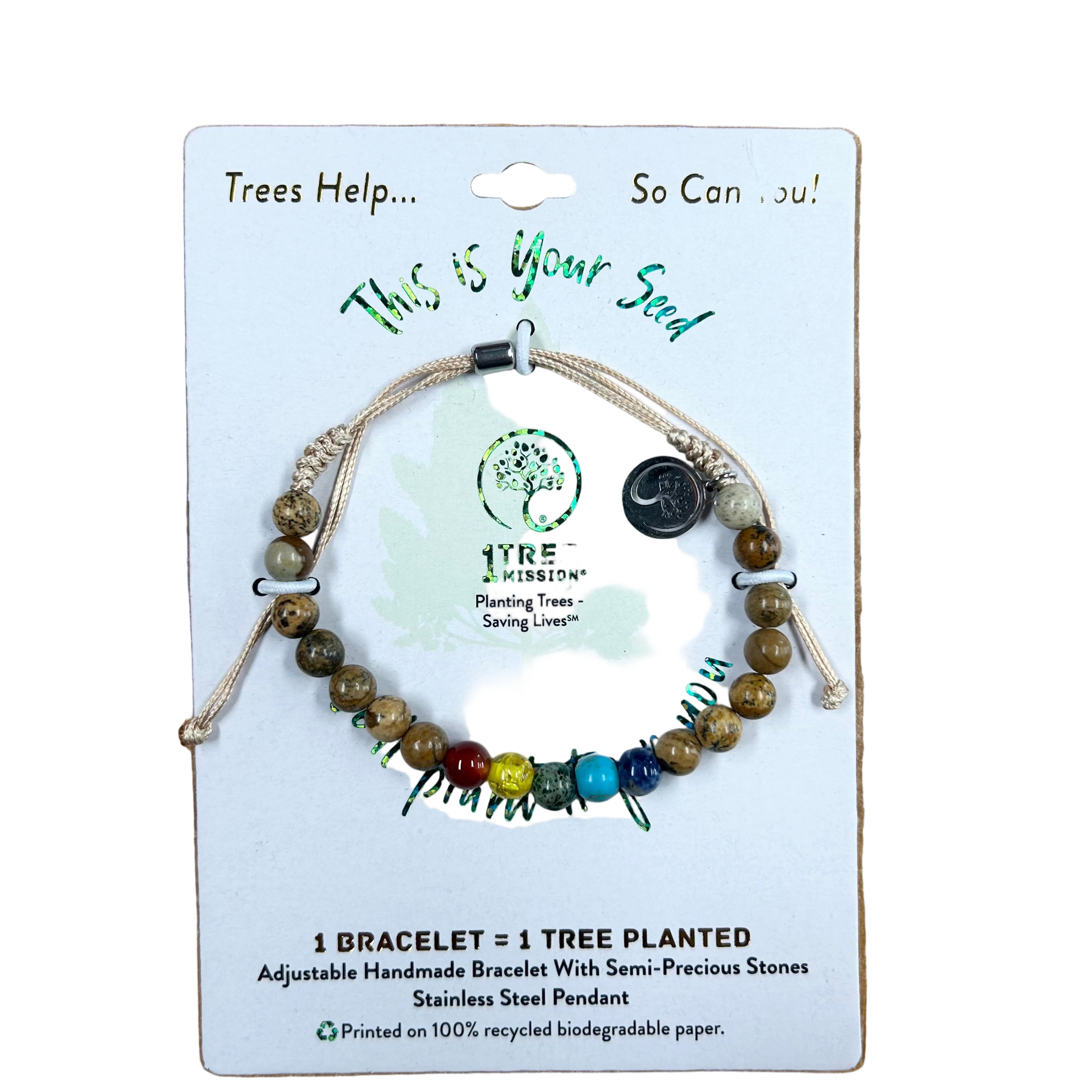 Bracelet - 1 Tree Mission CEBR - Zion Natl Park Forever Project