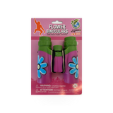 Pink flower-patterned VA binoculars by Wild Republic, showing the full view of the colorful, compact optical device.