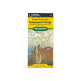 National Geographic Maps Grand Staircase National Park topographic map, detailed full-color illustration of the area.