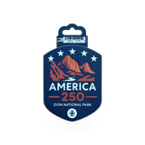 Colorful America 250 sticker pack by VA featuring vibrant patriotic-themed stickers for decoration or crafting.
