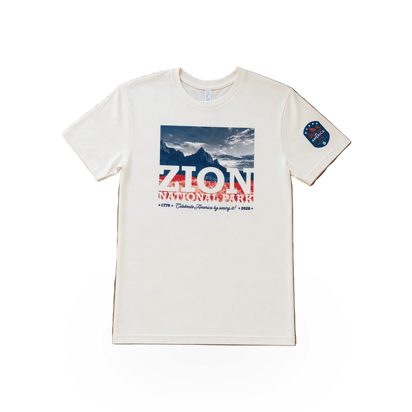 Celebrate America 250 T-shirt by Keezer Sportswear featuring patriotic design with stars and stripes, front view showing vibrant print.