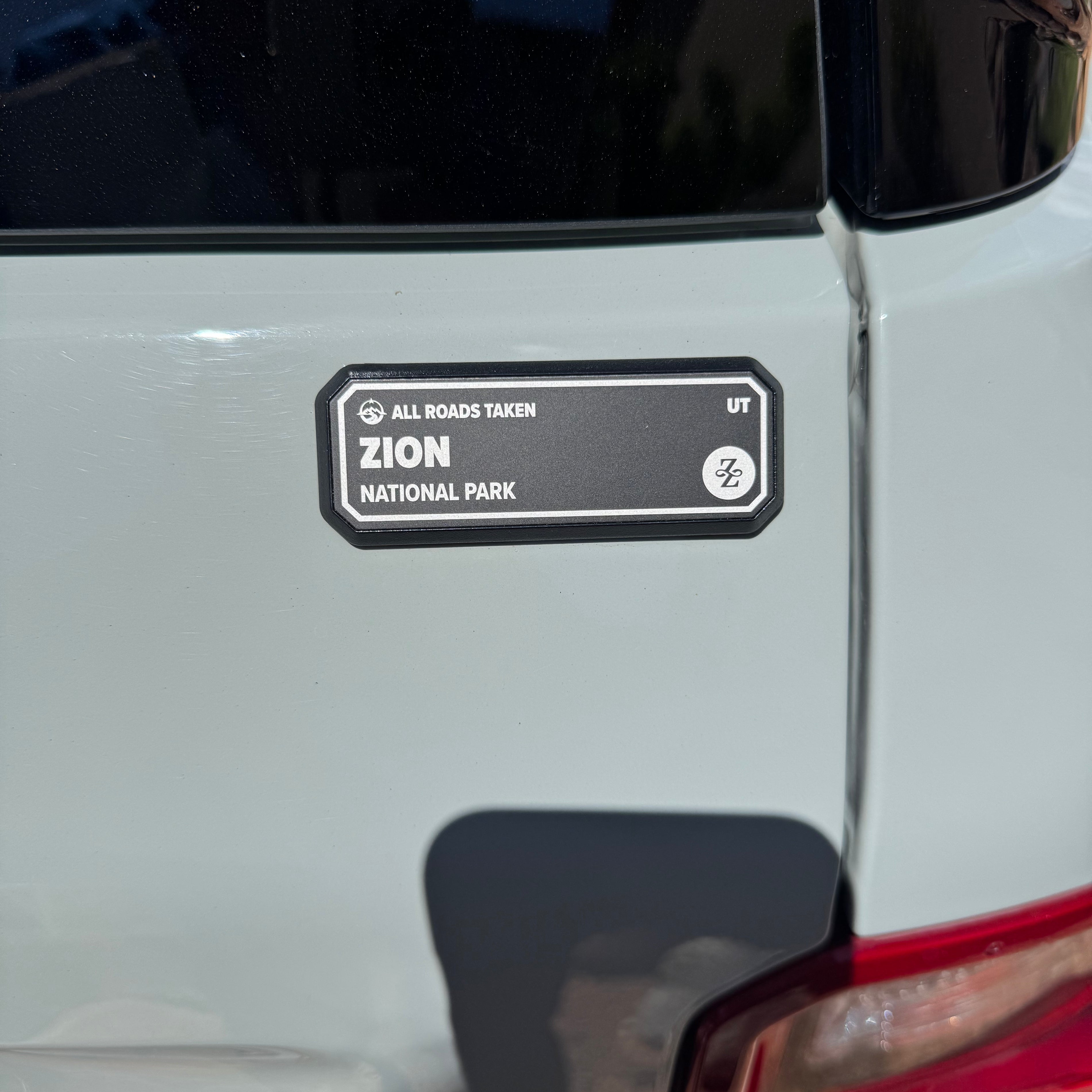 Decal - Adventure Badge Vehicle Emblem Zion - Zion Natl Park Forever Project