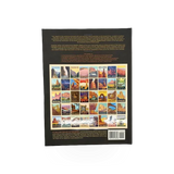 Hardcover book titled "Grand Circle Western Wonders" by Pumpernickel Press, featuring colorful western scenery illustrations.