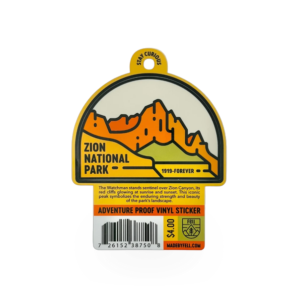 Fell Watchman Daytime Fell sticker featuring a detailed illustration of a watchman character on a white background.