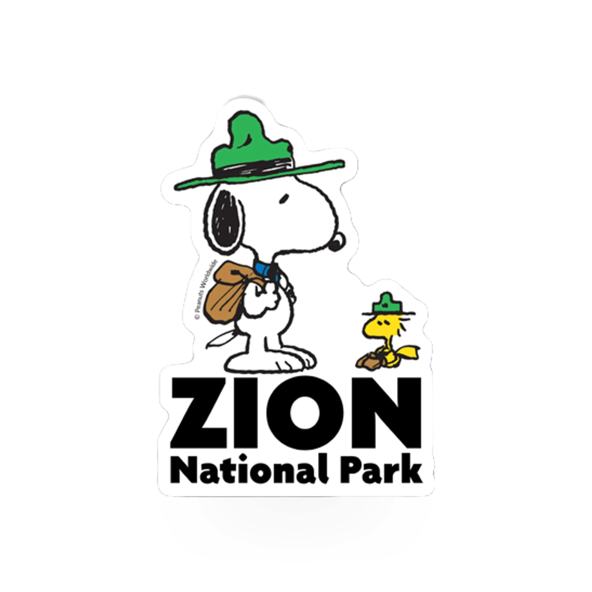 Sticker - Snoopy & Woodstock Zion