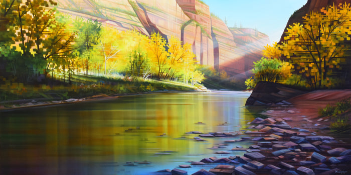 Morning Stroll Through the Heart of the Canyon 