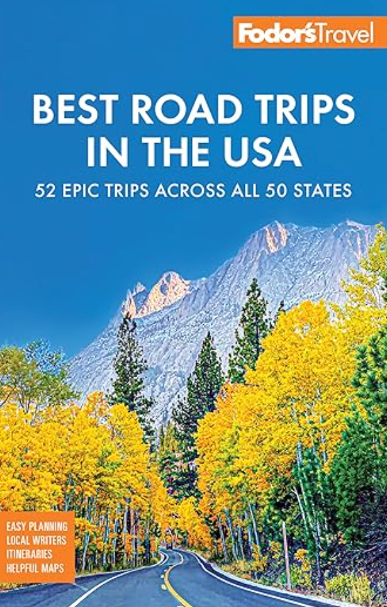 Book - Fodor's Best Road Trips In USA - 52 Best Road Trips in America - Zion Natl Park Forever Project