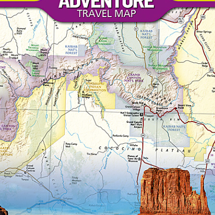 Map - Nat Geo Southwest US - Zion Natl Park Forever Project
