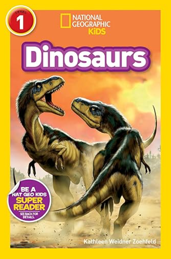 Book - Nat Geo Kids Dinosaurs L1 - Zion Natl Park Forever Project