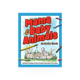 Book - Mama & Baby Animals Activity Book