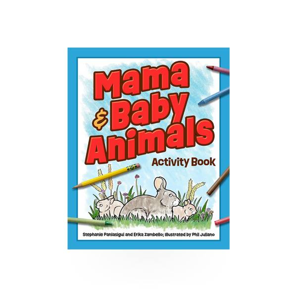 Book - Mama & Baby Animals Activity Book