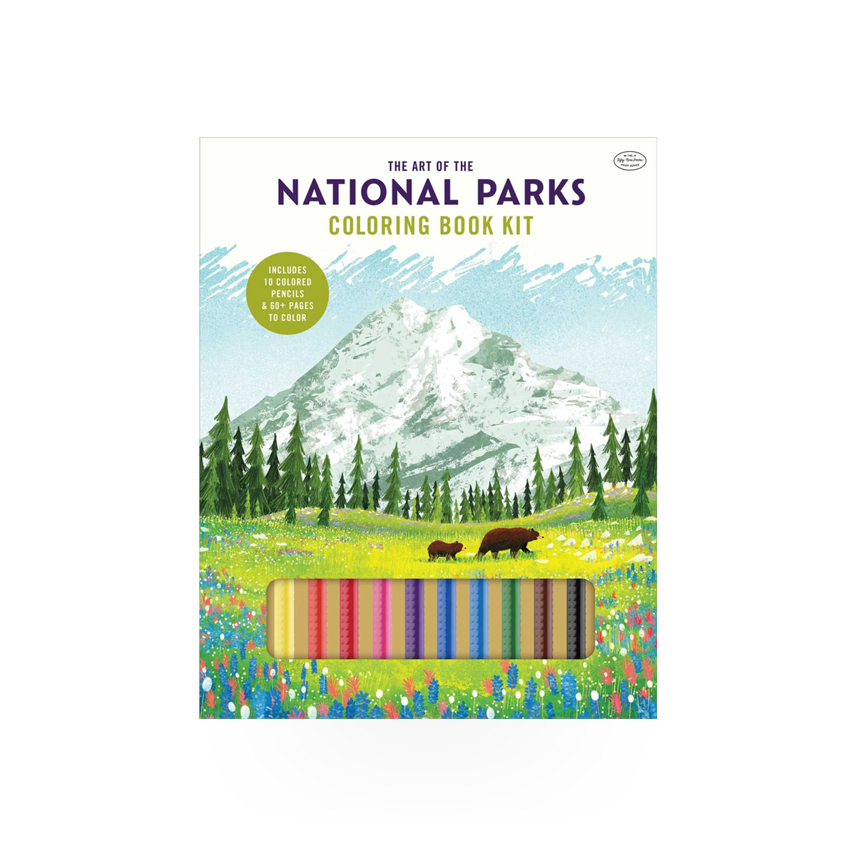 Kit - Art - Art of the National Parks Coloring Book Kit