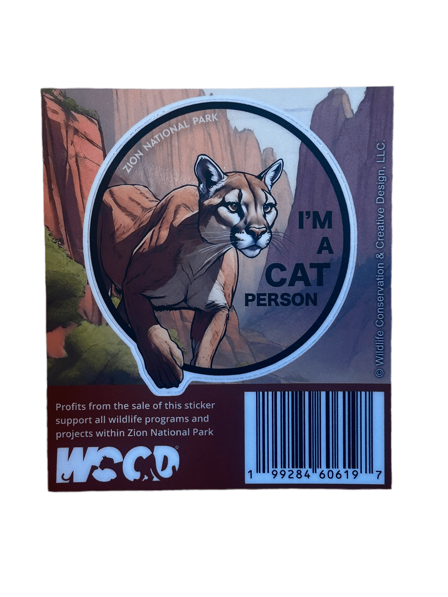 Adopt-A-Mountain Lion - Sticker