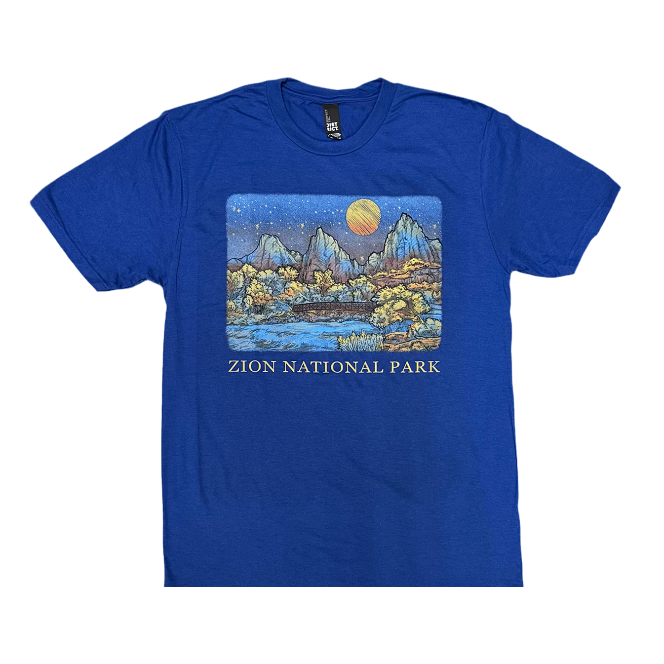 Tshirt - Night Sky Color Zion - Zion Natl Park Forever Project