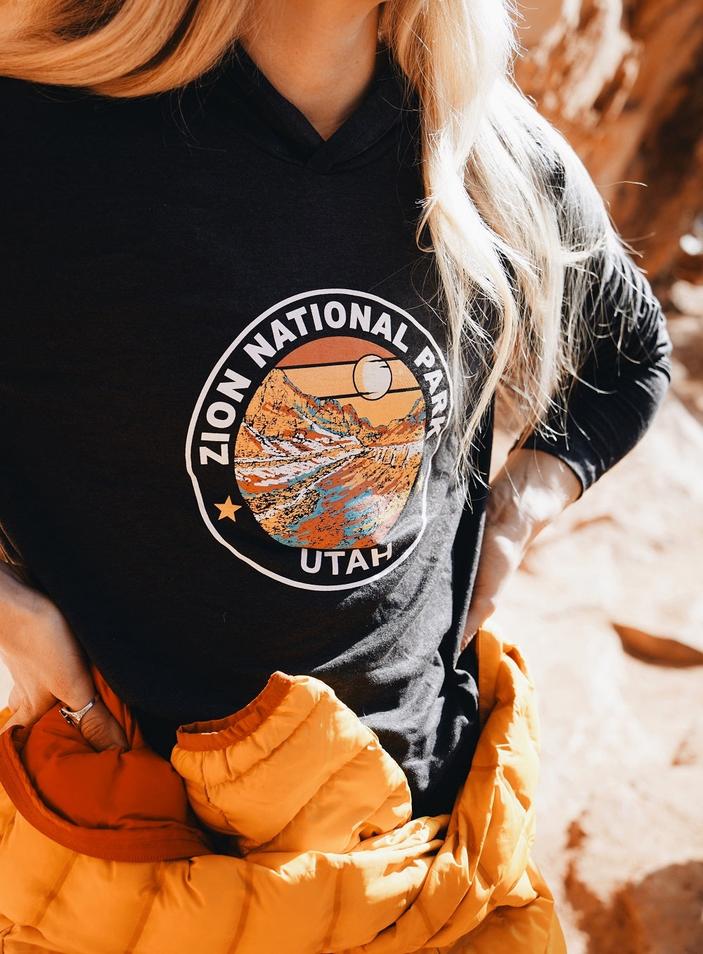Hoodie - Majestic Zion - Zion Natl Park Forever Project