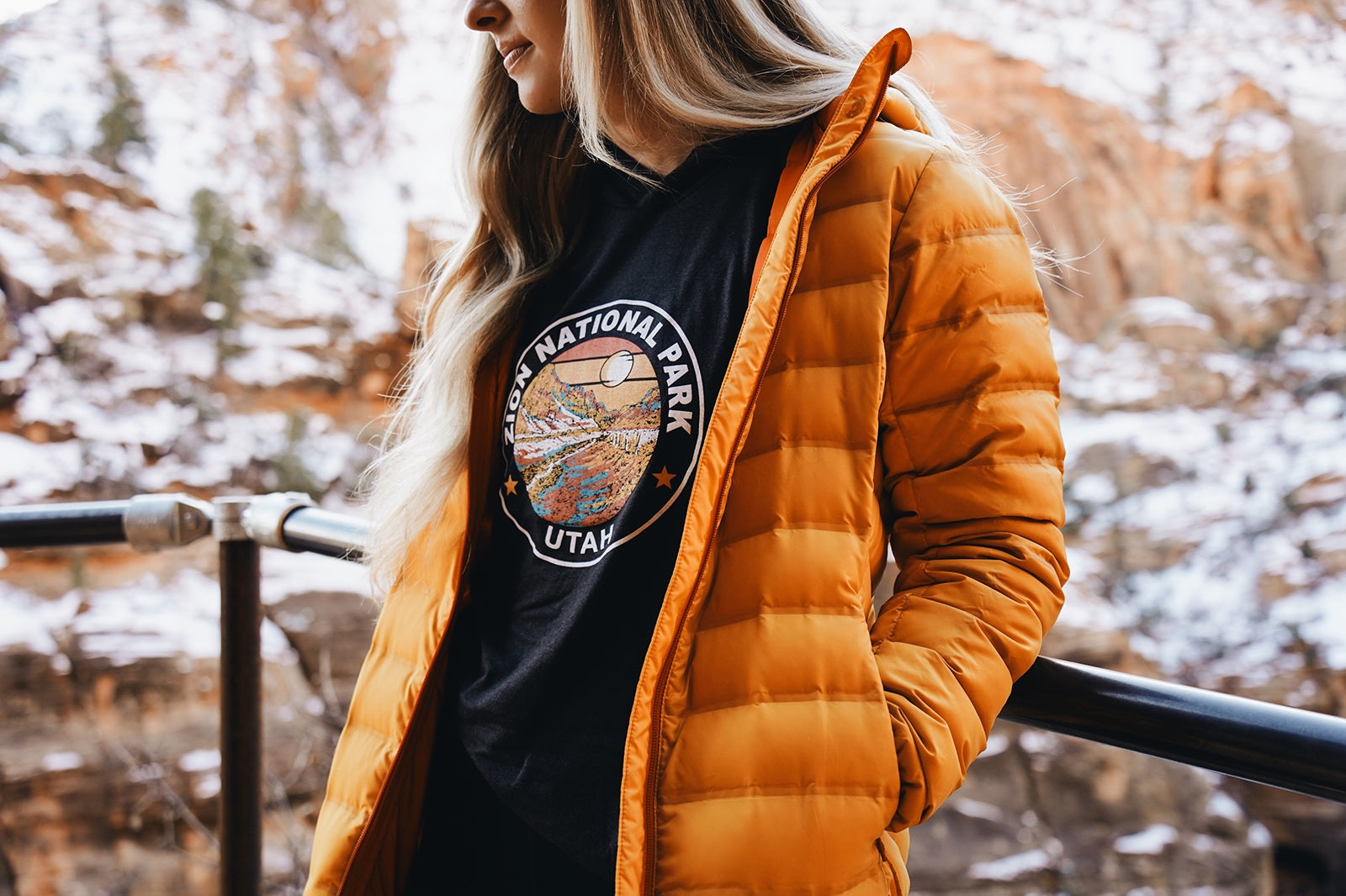 Hoodie - Majestic Zion - Zion Natl Park Forever Project
