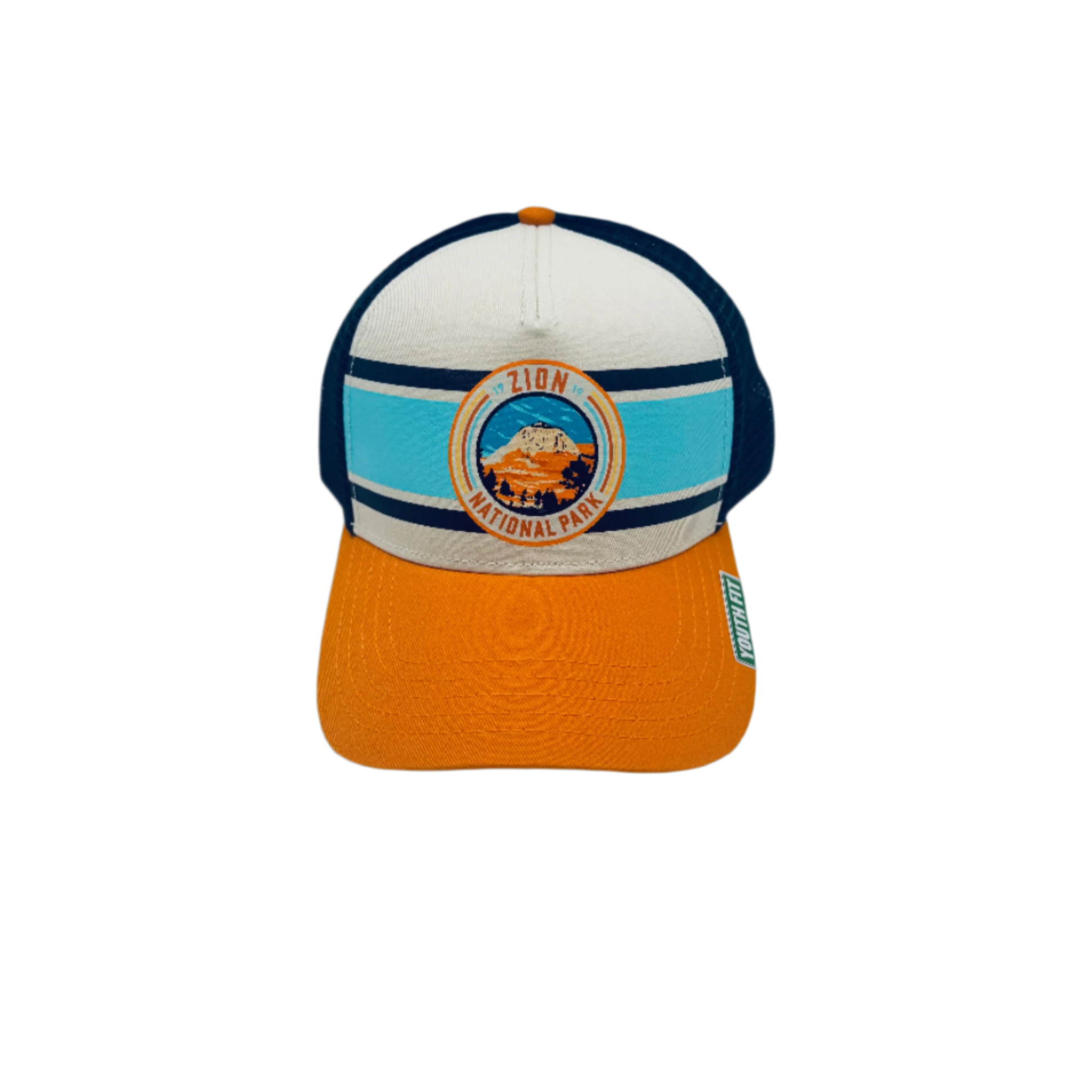 Hat - Yth Sinclair Orange/Navy - Zion Natl Park Forever Project
