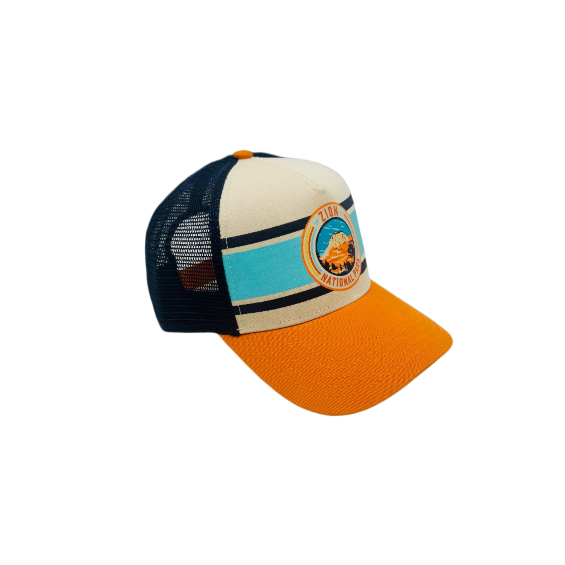 Hat - Yth Sinclair Orange/Navy - Zion Natl Park Forever Project
