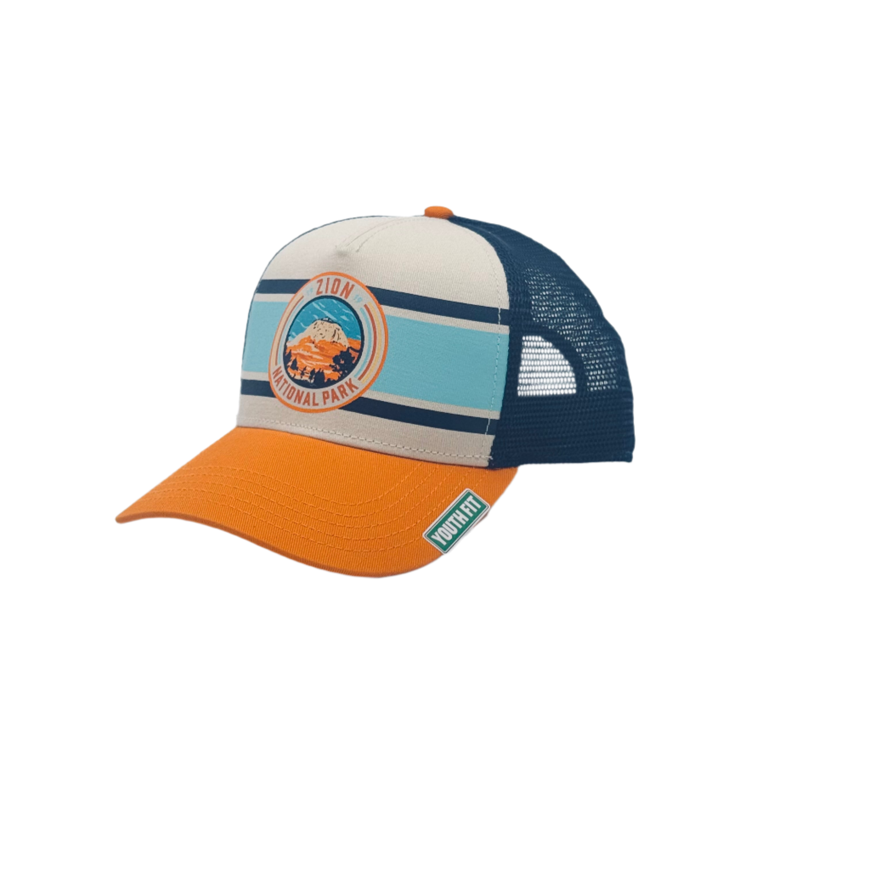 Hat - Yth Sinclair Orange/Navy - Zion Natl Park Forever Project