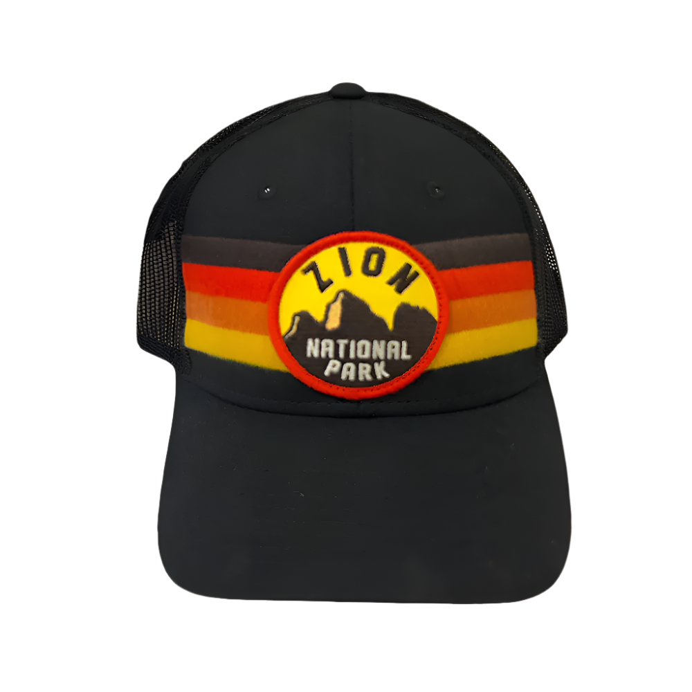 Hat - Zion Daylight Black - Zion Natl Park Forever Project