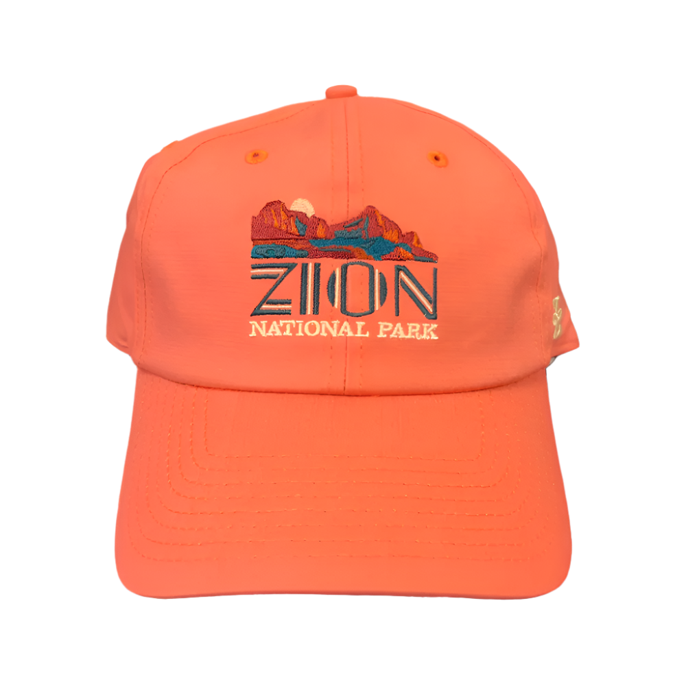 Hat - Zion Ripstop Red/Orange - Zion Natl Park Forever Project