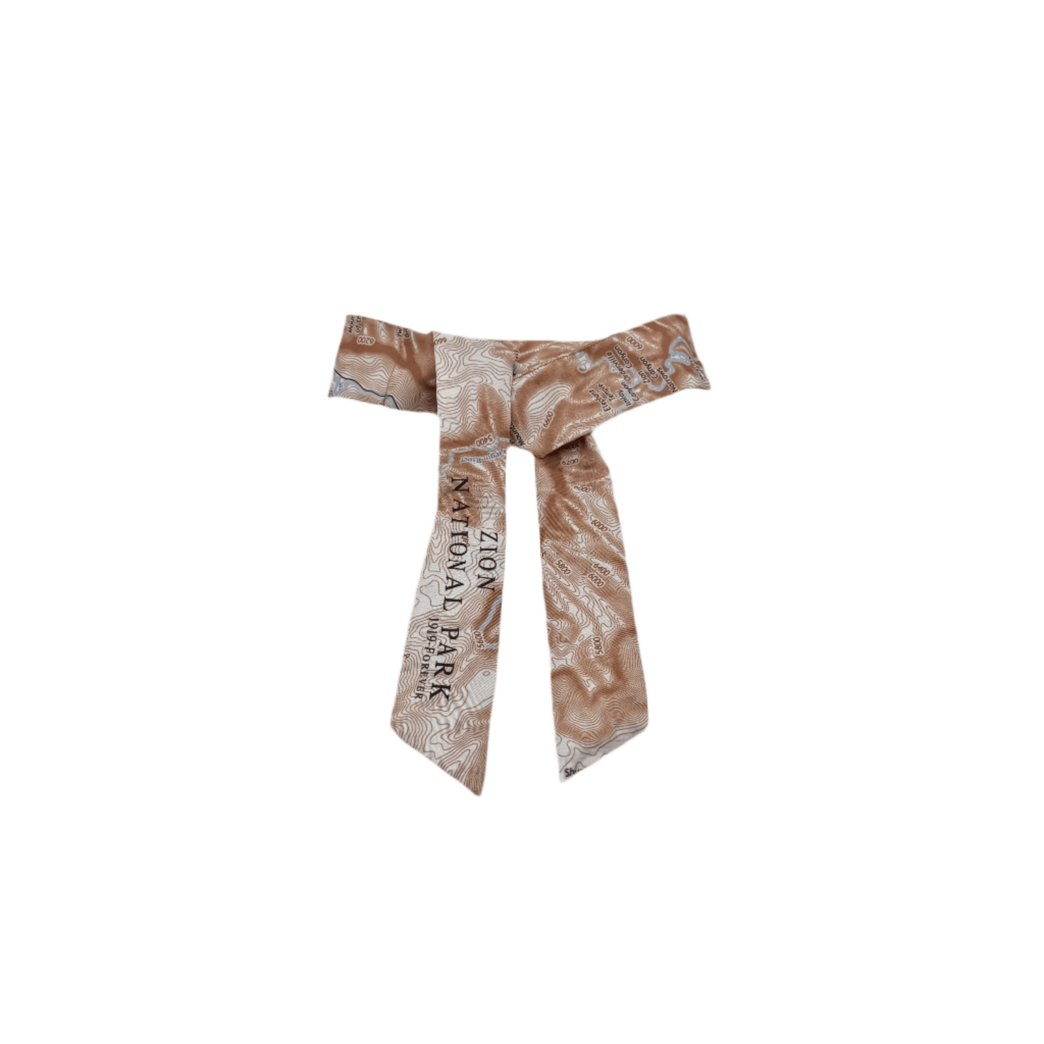 Bandana Cooling Map - Zion Natl Park Forever Project