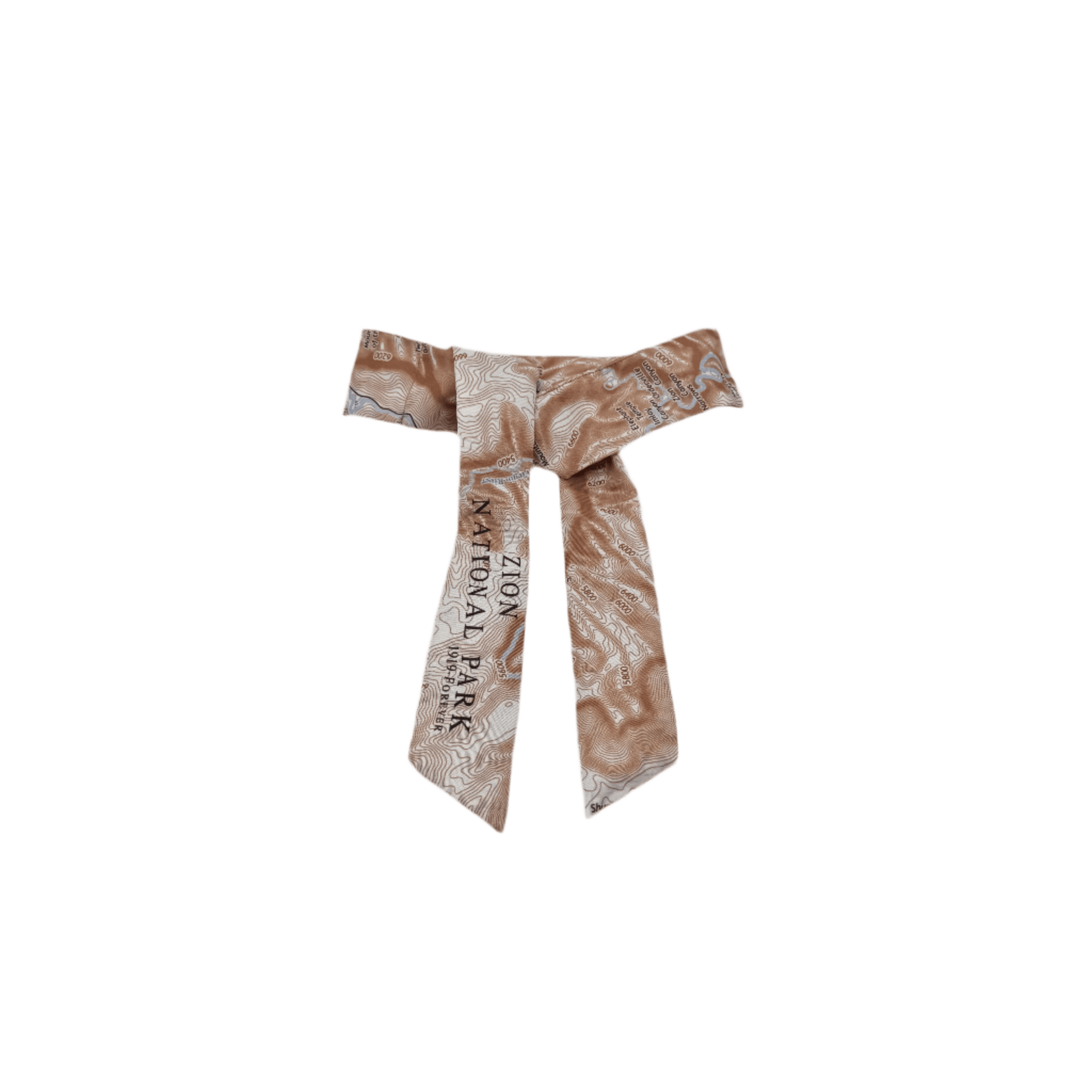 Bandana Cooling Map - Zion Natl Park Forever Project