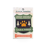 Eagle River Designs BARK Ranger dog patch featuring a themed design with a dog illustration on a fabric patch.