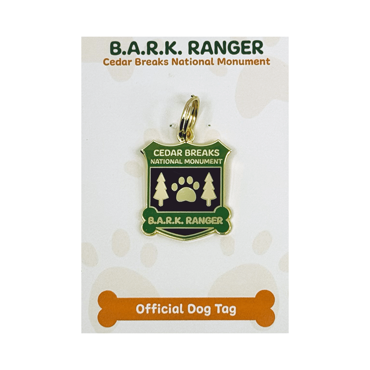 BARK Ranger - Dog Tag CEBR - Zion Natl Park Forever Project