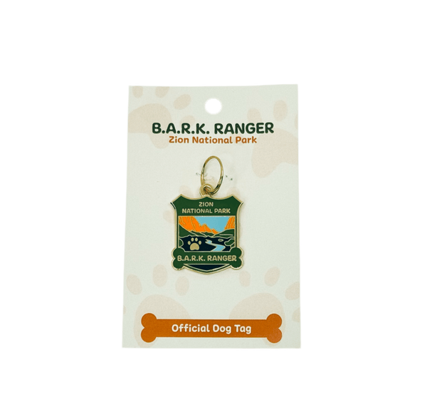 BARK Ranger - Dog Tag - Zion - Zion Natl Park Forever Project