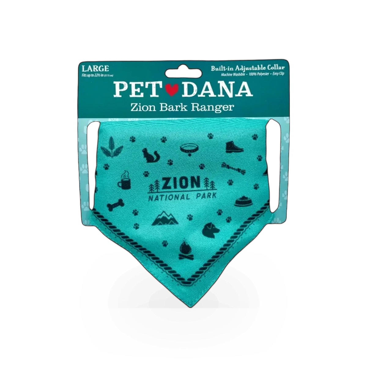 ハグオーワー　Dog Paradise スカーフ BARK Ranger - Pet Bandana Asstd Colors S/L