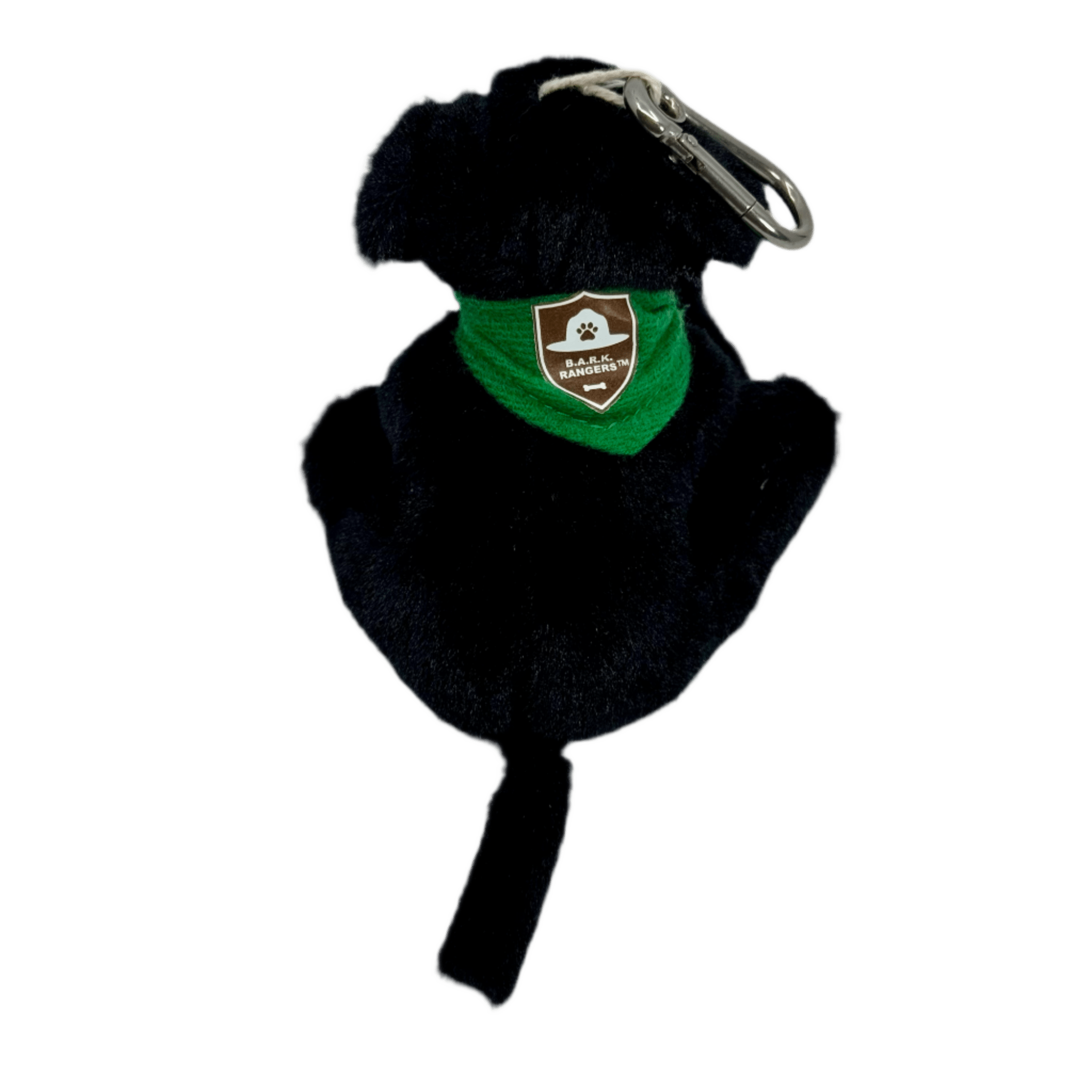 BARK Ranger - Plush Black Lab Dog Key Clip - Zion Natl Park Forever Project