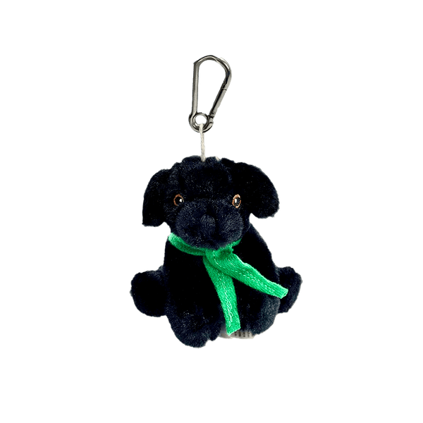 BARK Ranger - Plush Black Lab Dog Key Clip - Zion Natl Park Forever Project