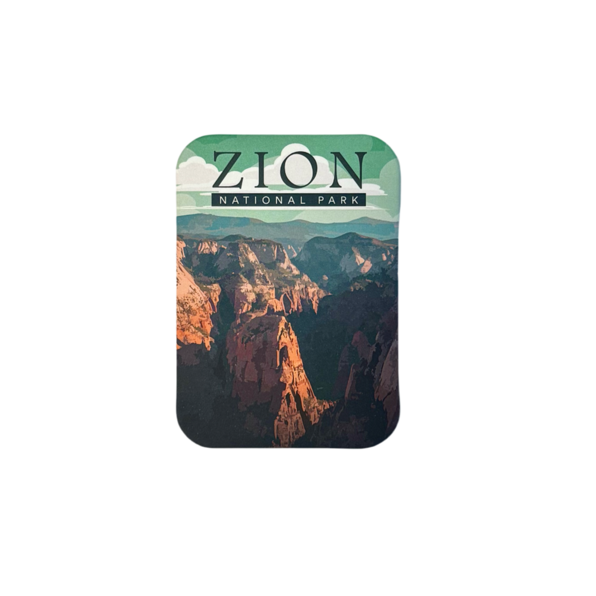 Magnet - Soft Touch Zion - Zion Natl Park Forever Project