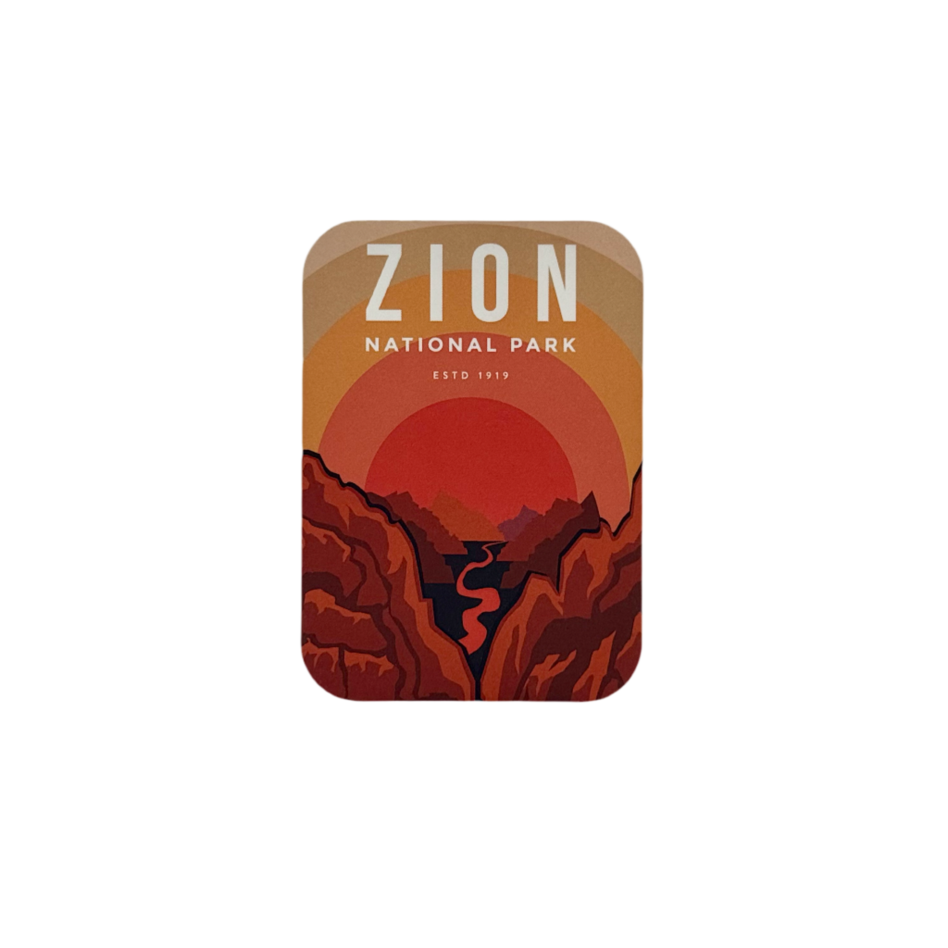 Magnet - Soft Touch Zion - Zion Natl Park Forever Project