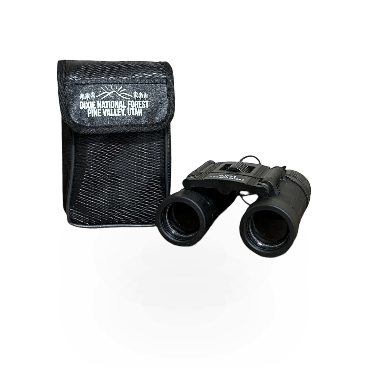 Impact Photographics PV High Performance binoculars, black with focus adjustment, shown on a neutral background.