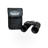 Impact Photographics PV High Performance binoculars, black with focus adjustment, shown on a neutral background.