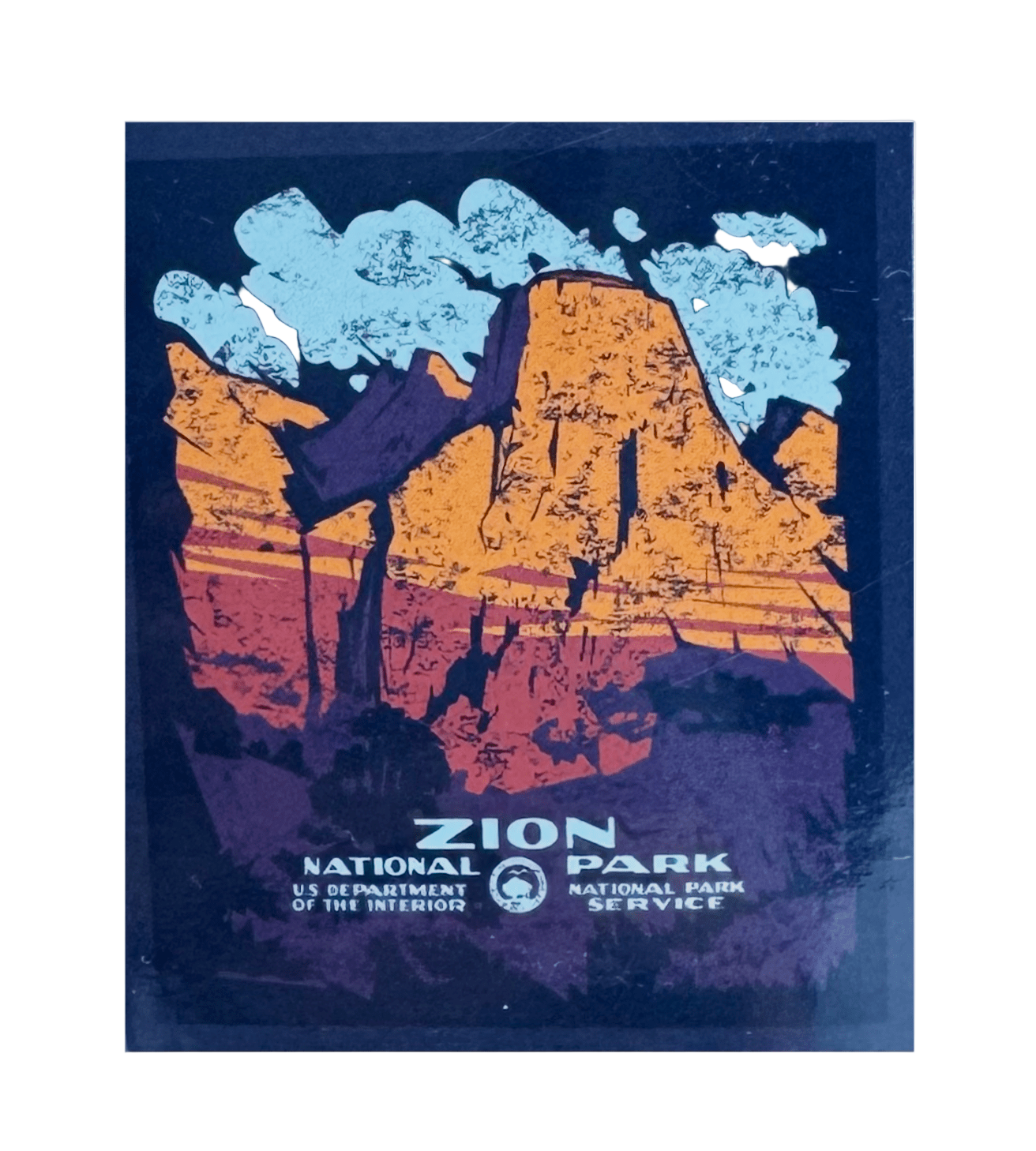 Blanket - WPA Art - Zion Natl Park Forever Project