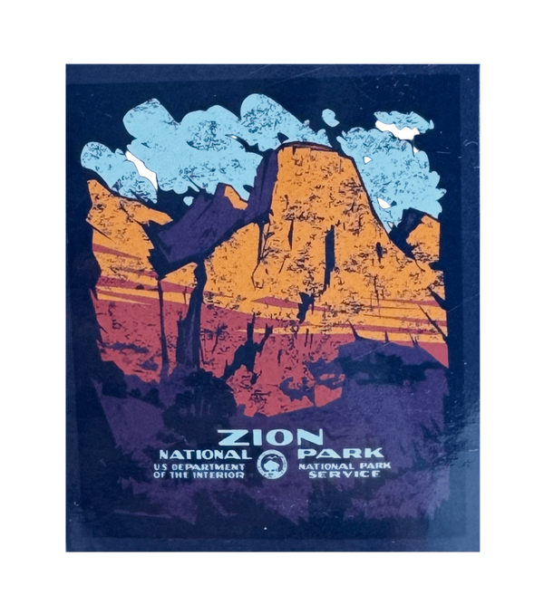 Blanket - WPA Art - Zion Natl Park Forever Project