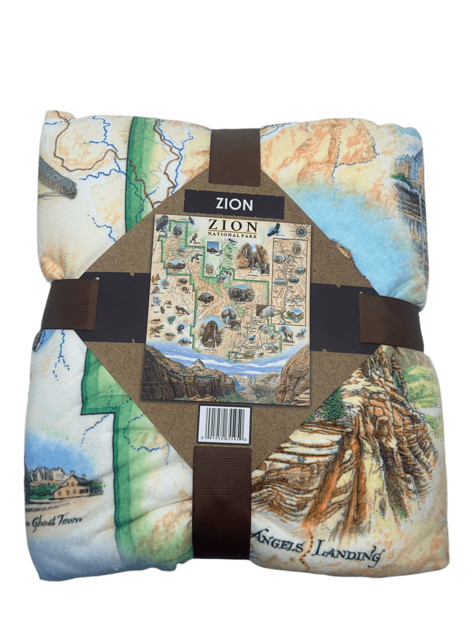 Blanket - Xplorer Map Zion - Zion Natl Park Forever Project