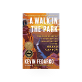 Paperback book titled "A Walk in the Park" by Simon & Schuster with a nature-themed cover illustration.