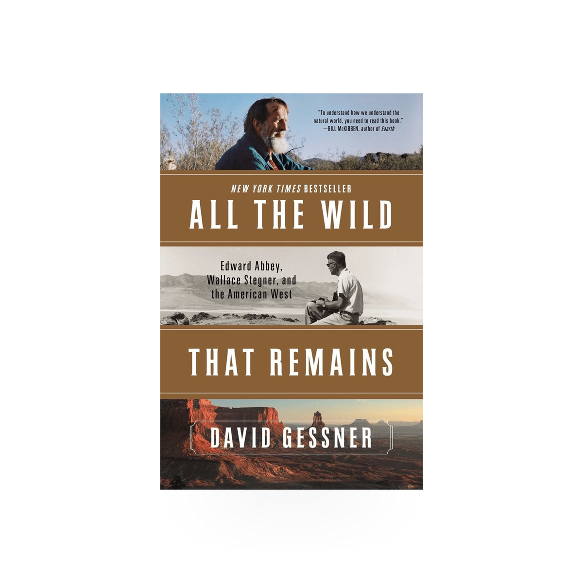 W.W. Norton paperback book titled "All The Wild That Remains" with a nature-themed cover illustration.